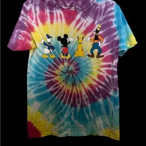 Women’s Disney Multicolor Tie-Dye T-Shirt